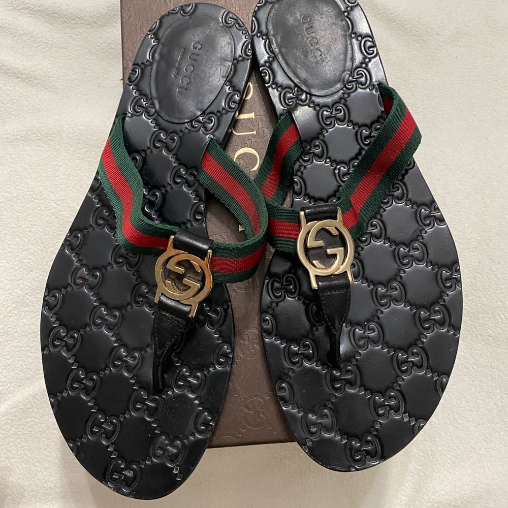 Gucci classic thong sandal